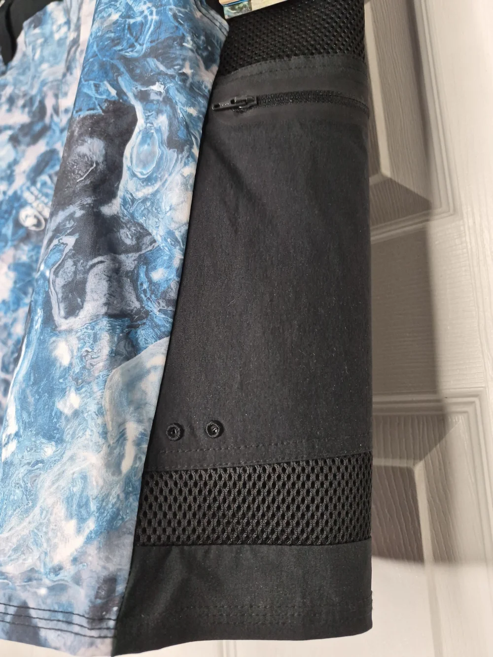 Magellan Pro Angler Fishing Men's Blue Marble Board Shorts XL NWT